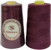 Набор швейных ниток Sentex 100% полиэстер 50/2 5000 ярдов 1137 (2шт) - 