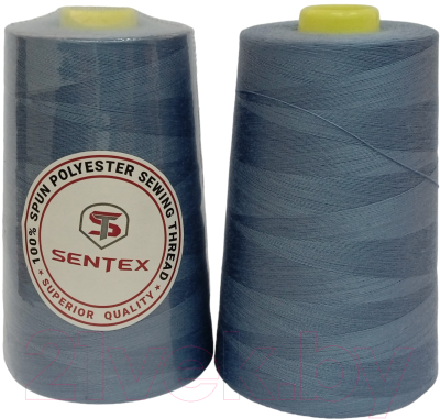 Набор швейных ниток Sentex 100% полиэстер 50/2 5000 ярдов 1318 (2шт)