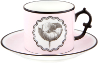 Чашка с блюдцем Vista Alegre Herbariae 21133513 (розовый) - 