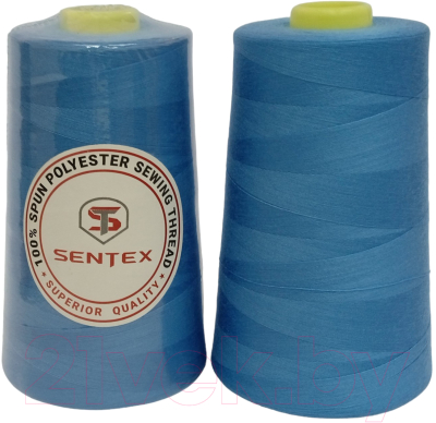 Набор швейных ниток Sentex 100% полиэстер 50/2 5000 ярдов 1322 (2шт)