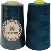 Набор швейных ниток Sentex 100% полиэстер 50/2 5000 ярдов 1340 (2шт) - 
