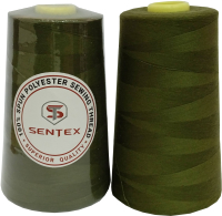 Набор швейных ниток Sentex 100% полиэстер 50/2 5000 ярдов 1355 (2шт) - 