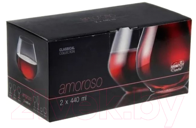 Набор стаканов Crystalex Amoroso CR440201A (2шт)