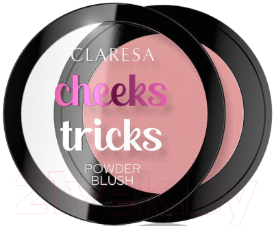 Румяна Claresa Cheeks Tricks №02 Wonder (4г)
