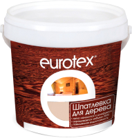 Шпатлевка готовая Eurotex По дереву (1.5кг, орех) - 