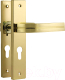 Ручка дверная Нора-М 106-55 (золото) - 