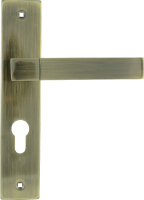 Ручка дверная Нора-М 109-55 (старая бронза) - 