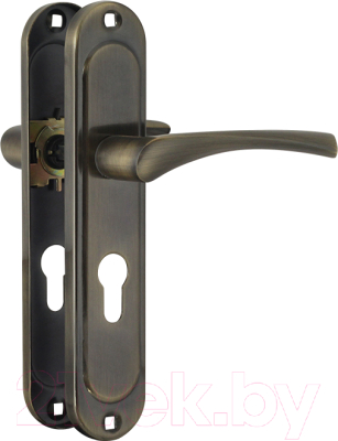 Ручка дверная Нора-М 710-55 (старая бронза)