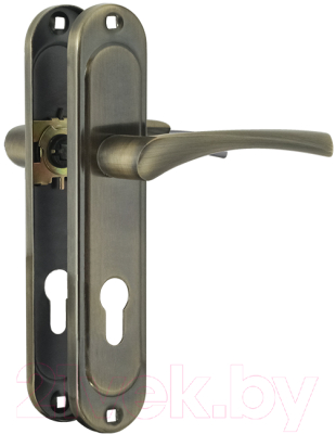 Ручка дверная Нора-М 710-70 (старая бронза)