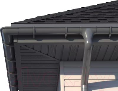 Софит для крыши Технониколь С частичной перфорацией (3м, бруния)