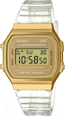 Часы наручные унисекс Casio A-168XESG-9A