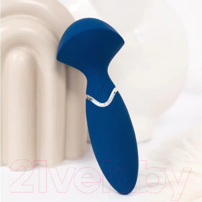 Вибромассажер Satisfyer Mini Wand-er / 4044231 (синий)