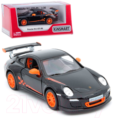 Автомобиль игрушечный Kinsmart Порше 911 GT3 RS 1:36 2010 / 5352WKT
