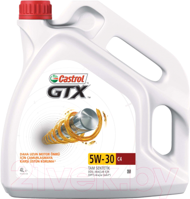 Моторное масло Castrol GTX 5W30 C4 (4л)