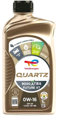 Моторное масло Total Quartz 9000 Xtra Future XT 0W16 (1л)
