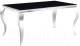 Обеденный стол Signal Prince 150x90x75 (черный/хром) - 
