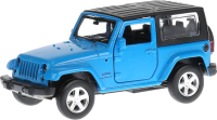 Масштабная модель автомобиля Технопарк Jeep Wrangler / 67325 (синий) - 