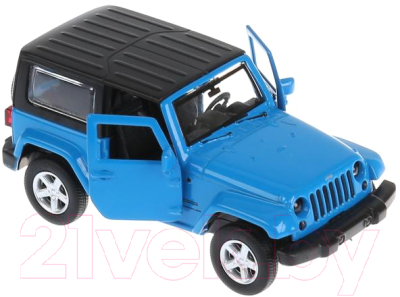 Масштабная модель автомобиля Технопарк Jeep Wrangler / 67325 (синий)