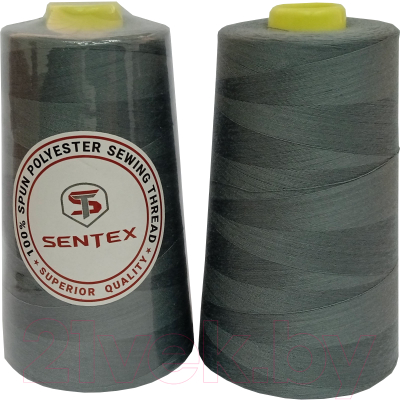 Набор швейных ниток Sentex 100% полиэстер 50/2 5000 ярдов 1238 (2шт)