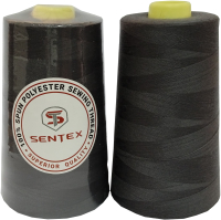 Набор швейных ниток Sentex 100% полиэстер 50/2 5000 ярдов 1245 (2шт) - 