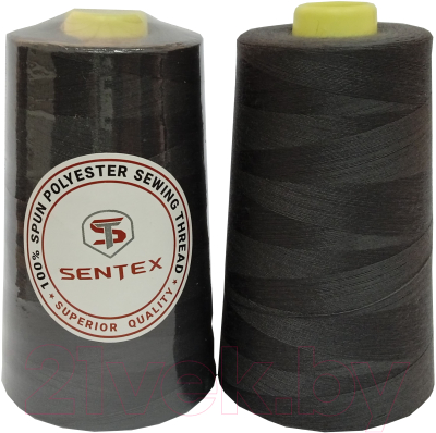Набор швейных ниток Sentex 100% полиэстер 50/2 5000 ярдов 1245 (2шт)