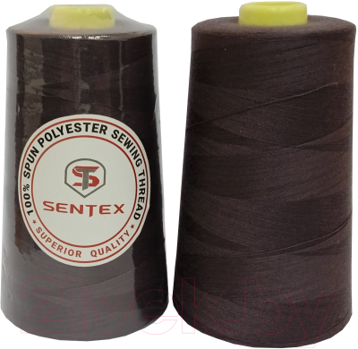 Набор швейных ниток Sentex 100% полиэстер 50/2 5000 ярдов 1261 (2шт)