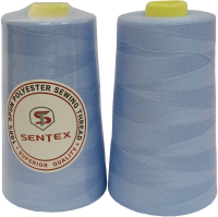Набор швейных ниток Sentex 100% полиэстер 50/2 5000 ярдов 1285 (2шт) - 