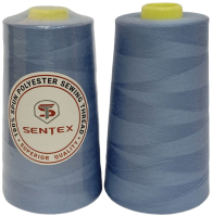 Набор швейных ниток Sentex 100% полиэстер 50/2 5000 ярдов 1287 (2шт) - 
