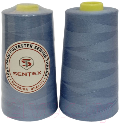 Набор швейных ниток Sentex 100% полиэстер 50/2 5000 ярдов 1287 (2шт)