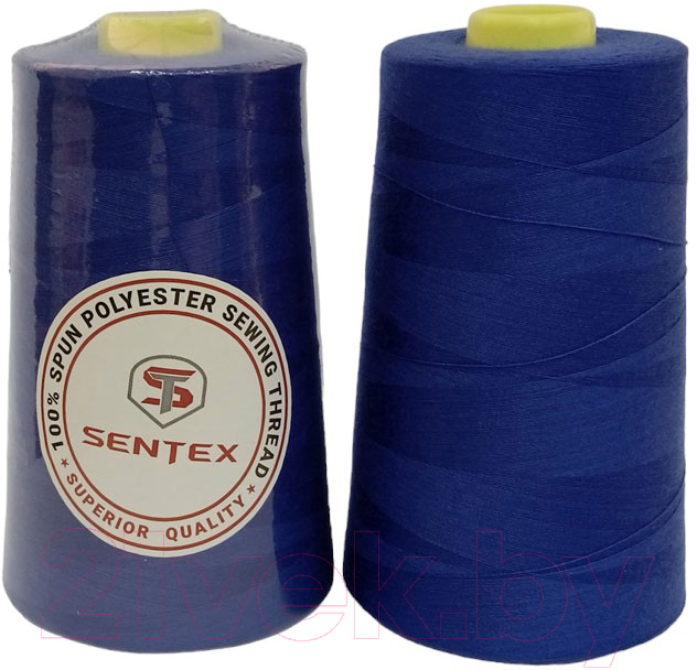 Набор швейных ниток Sentex 100% полиэстер 50/2 5000 ярдов 1293 (2шт)