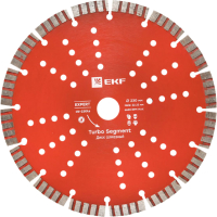Отрезной диск алмазный EKF Turbo Segment dd-230ts - 