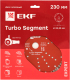 Миниатюра изображения товара Отрезной диск алмазный EKF Turbo Segment dd-230ts