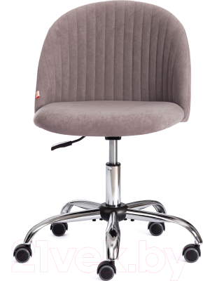 Кресло офисное Tetchair Melody велюр Clermon (светло-серый 60)