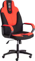 Кресло геймерское Tetchair Neo 2 ткань (черный/красный) - 