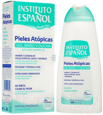 Гель для душа Instituto Espanol Atopic Skin Bath And Shower Gel (500мл)