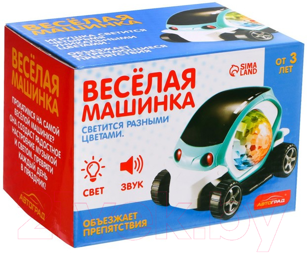 Автомобиль игрушечный Автоград Диско / 7816760 (бирюзовый) — фото 5