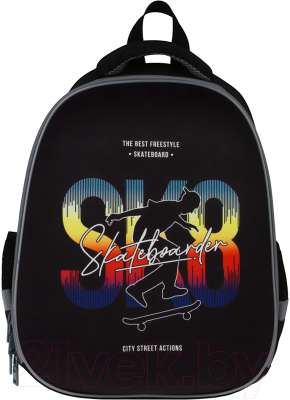 Школьный рюкзак ArtSpace School Friend. Skateboard / Uni_17758
