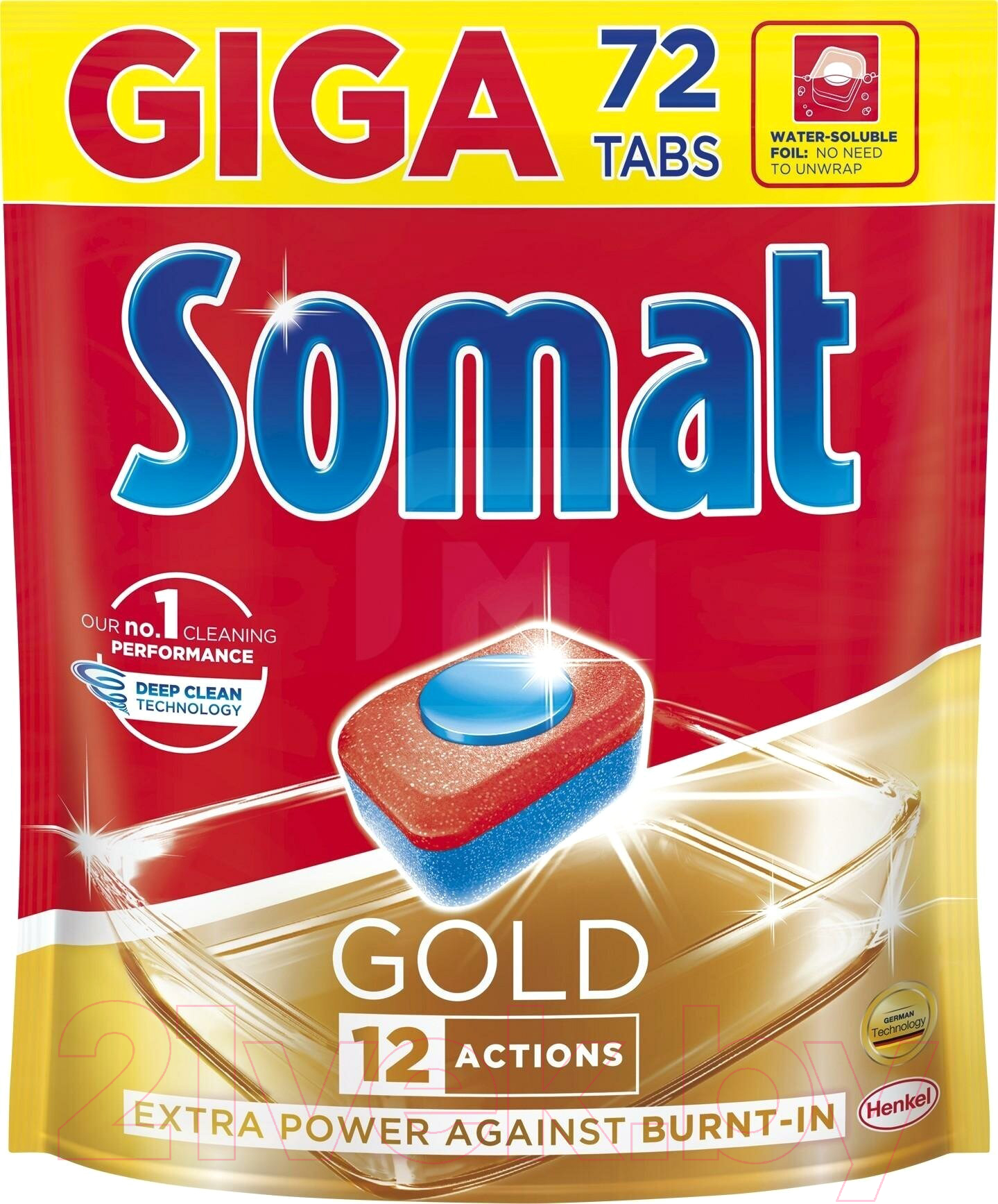 Таблетки для посудомоечных машин Somat Gold