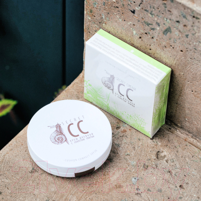 Изображение товара Кушон PREMIUM CC-крем Homework Secret Cream С секретом улитки SPF 20 (15мл)