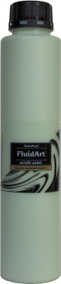Акриловая краска KolerPark Fluid Art Жидкий акрил (800мл, яблочный)