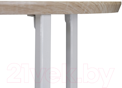 Журнальный столик Мебелик BeautyStyle 16 (дуб сонома/белый)
