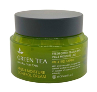 Крем для лица Enough Bonibelle Green Tea Fresh Moisture Control Cream (80мл) - 