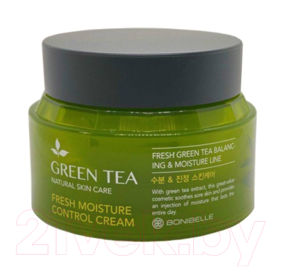 Крем для лица Enough Bonibelle Green Tea Fresh Moisture Control Cream (80мл)