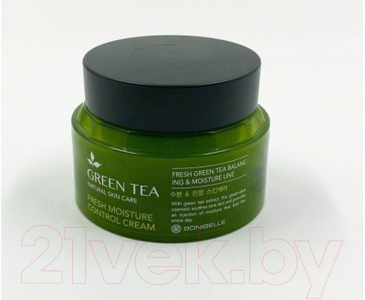 Крем для лица Enough Bonibelle Green Tea Fresh Moisture Control Cream (80мл)