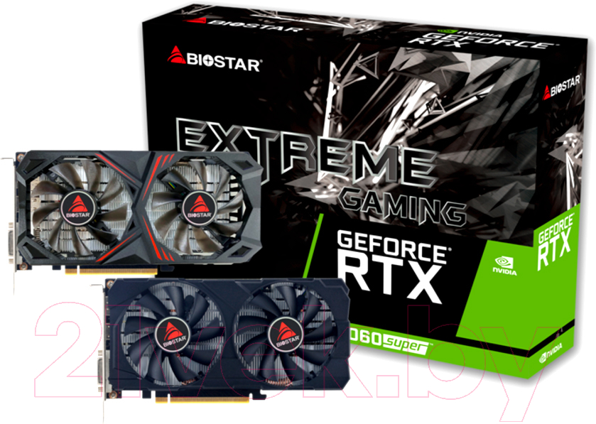 Видеокарта Biostar GeForce RTX 2060 Super 8GB GDDR6 (VN2066RF82)