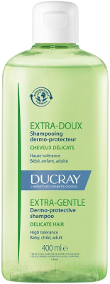 Шампунь для волос Ducray Extra-Doux Защитный для частого применения (400мл)