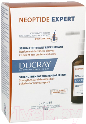 Сыворотка для волос Ducray Neoptide Expert От выпадения и для роста волос (2x50мл)