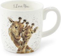 Кружка Royal Worcester Wrendale Designs. I love you. Жирафы / MMSI4020-XD - 