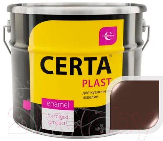 Эмаль Certa Plast RAL8019