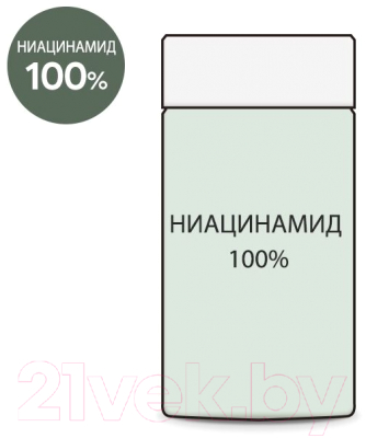 Сухой концентрат для лица Derma Factory Niacinamide 100 Powder (9мл)